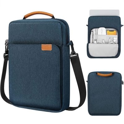 简约iPad收纳包适用于9.7寸13寸平板手提包轻便防水单肩斜挎包