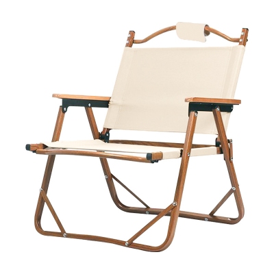 野营露营克米特椅子户外便携式折叠超轻铝合金椅钓鱼靠背休闲椅