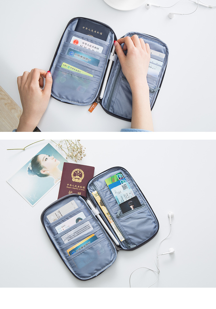 机票护照夹保护套防水旅行收纳包出国多功能证件袋证件包