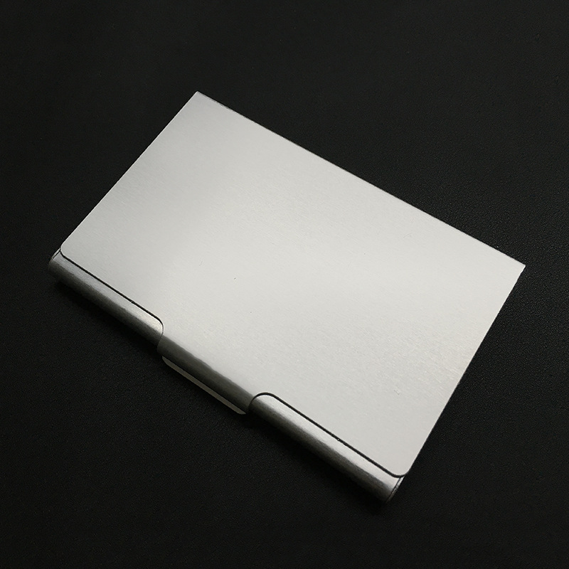 铝合金礼品铝制名片盒卡片盒商务信用卡收纳盒